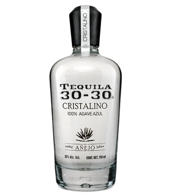 Tequila 30-30 Cristalino Anejo 750mL Cristalino Tequila 30-30 