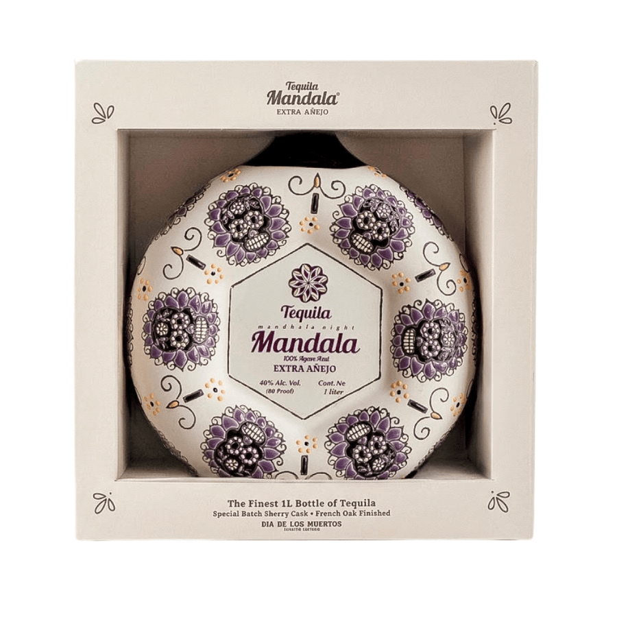 Mandala Tequila Extra Anejo Dia De Los Muertos "Guardians of Time" 2026 Limited Edition Tequila Tequila Mandala 