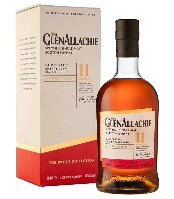 The GlenAllachie 11 Year Palo Cortado Sherry Cask Finish Scotch Whisky 700mL Scotch The GlenAllachie 