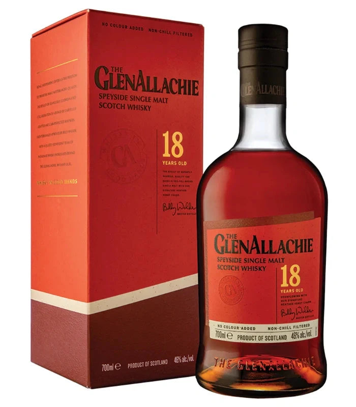 The GlenAllachie 18 Year Single Malt Scotch Whisky 700mL