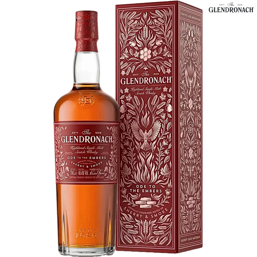 The Glendronach Ode To The Embers Single Malt Scotch Whisky Scotch Glendronach 