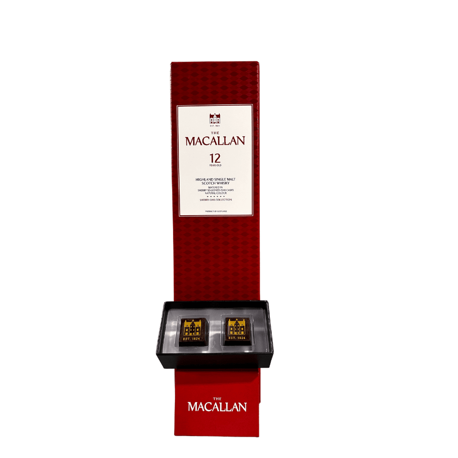 The Macallan Double Cask 12 Years Old with Compartes Chocolate Gift Sets The Macallan 