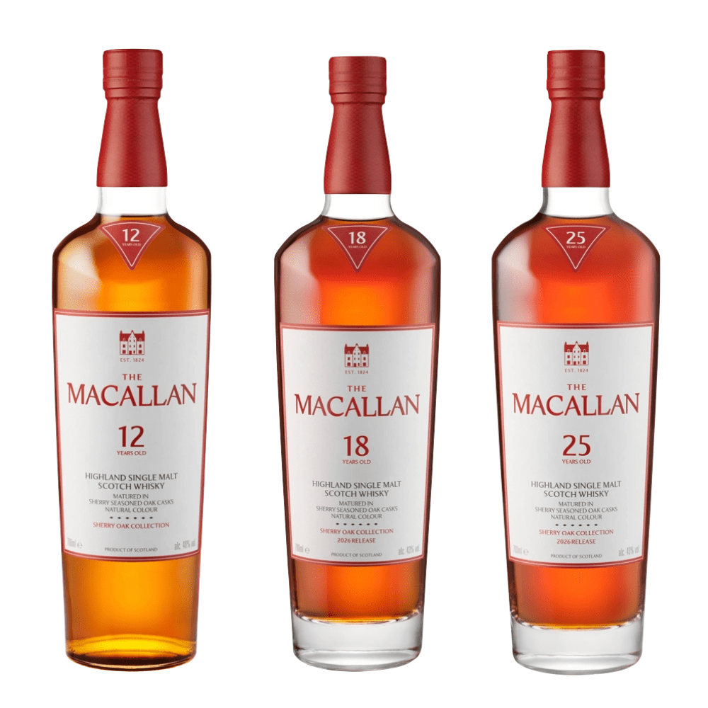 The Macallan Sherry Oak Collector's Set Scotch The Macallan 