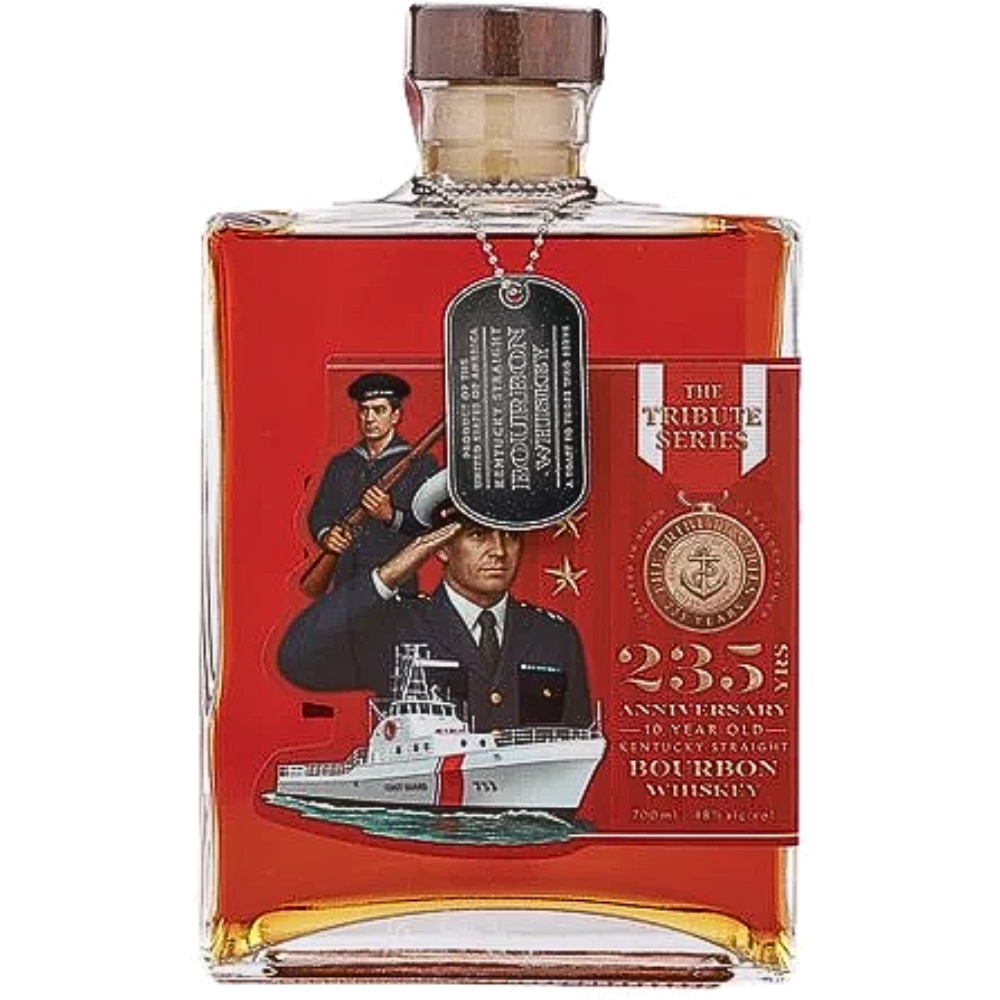 The Tribute Series 10 Year Old Kentucky Bourbon 235th Anniversary Coast Guard Edition