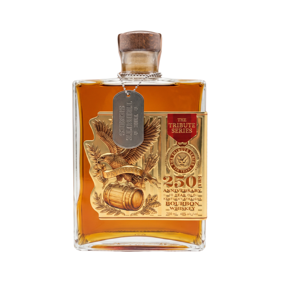 The Tribute Series 10 Year Old Kentucky Bourbon 250th Anniversary Patriots Edition