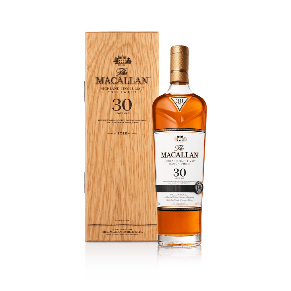 The Macallan 30 Year Old Sherry Oak Scotch The Macallan 