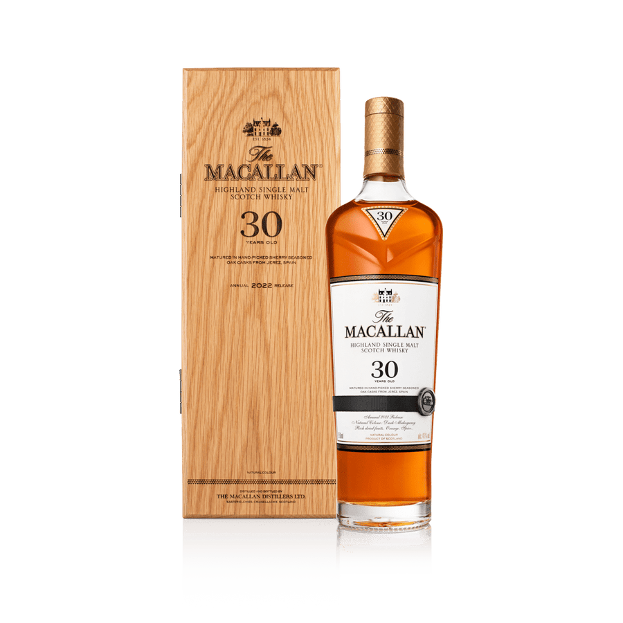 The Macallan 30 Year Old Sherry Oak Scotch The Macallan 