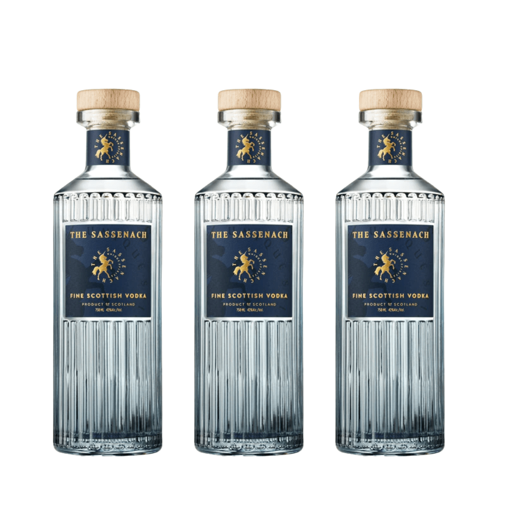 The Sassenach Fine Scottish Vodka 3PK Vodka The Sassenach 