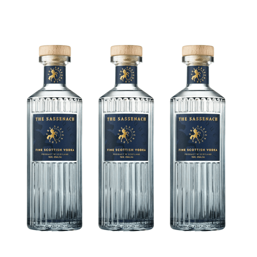 The Sassenach Fine Scottish Vodka 3PK Vodka The Sassenach 