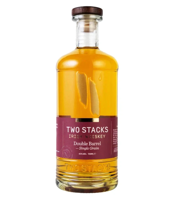 Two Stacks Double Barrel Single Grain Irish Whiskey 700mL Irish Whiskey Two Stacks 