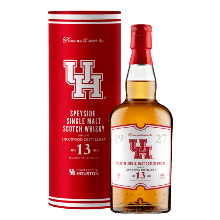 University of Houston 13 Year-Old Linkwood Single Malt Scotch Whisky Single Malt Scotch Whisky Linkwood Distillery 