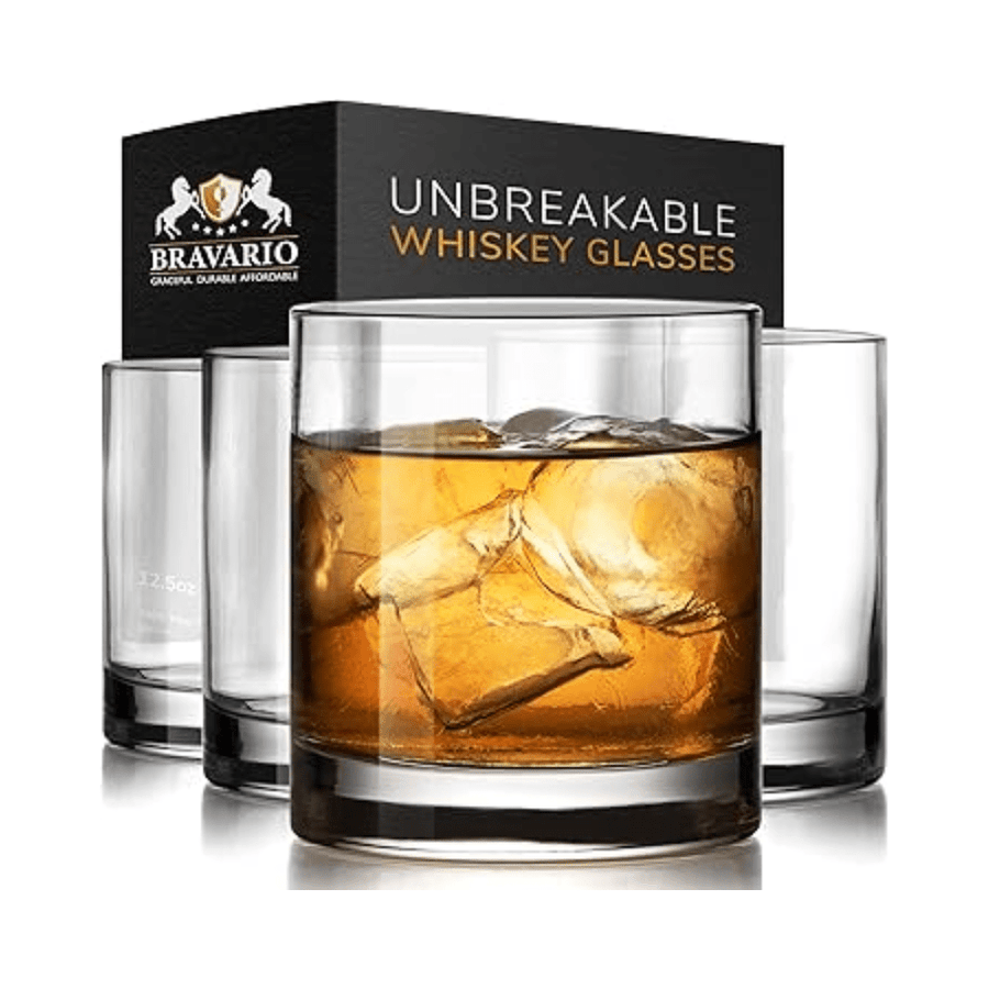 Whiskey Rock Glasses Set Of 4 Accessories DeeCoo 