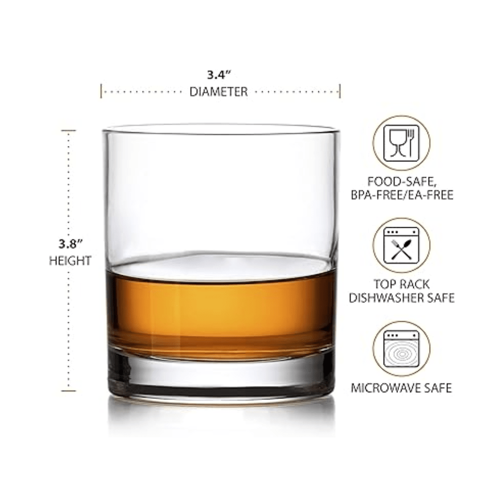 Whiskey Rock Glasses Set Of 4 Accessories DeeCoo 