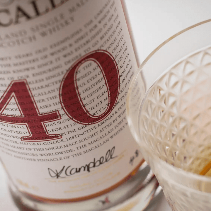 The Macallan Red Collection 40 Year Old 2025 Edition Scotch The Macallan 