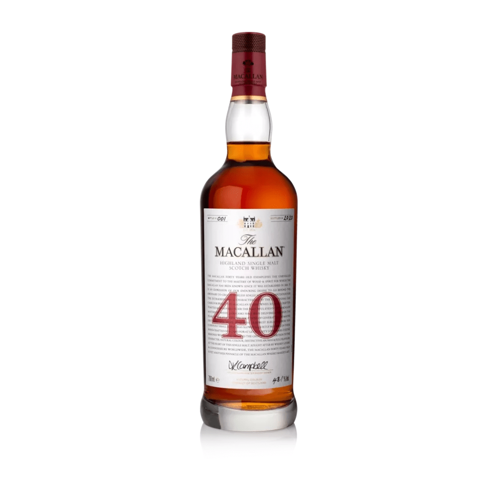 The Macallan Red Collection 40 Year Old 2025 Edition Scotch The Macallan 