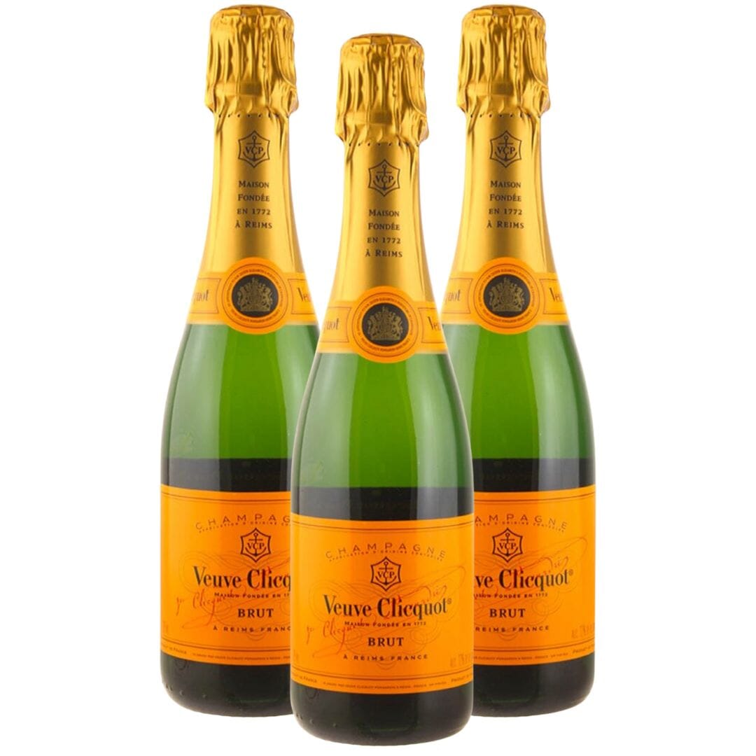 Veuve Clicquot Brut 375ML 3pk Champagne Veuve Clicquot 