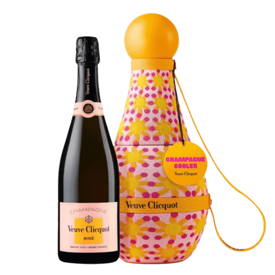 Veuve Clicquot Brut Rose Yinka Ilori Sun Totem Cooler Gift Box Champagne Veuve Clicquot 