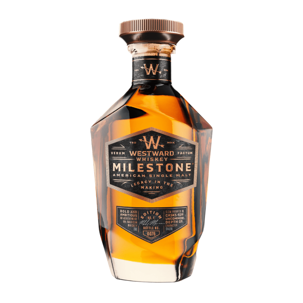Westward Whiskey Milestone No.4 American Whiskey Whiskey Westward 