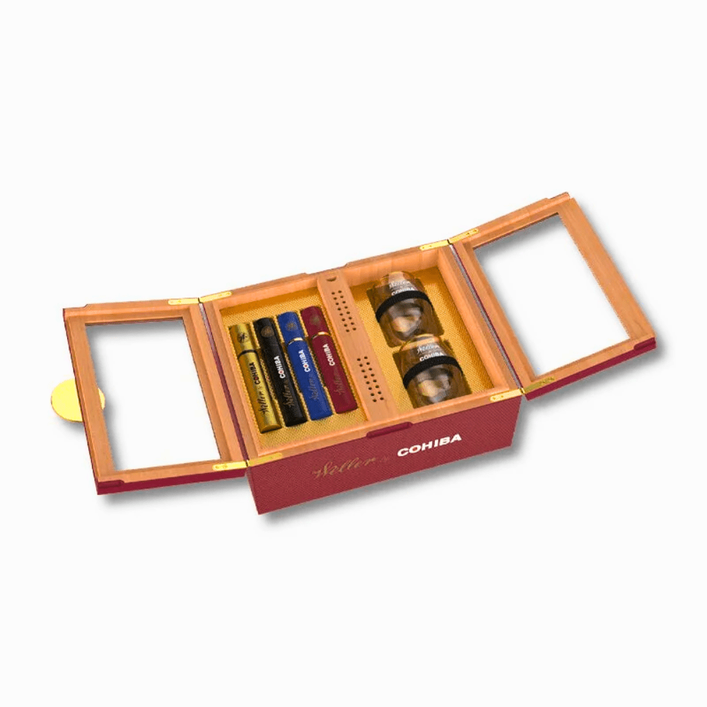Weller by Cohiba Humidor Holiday 2025 Gift Set Gift Sets Weller 