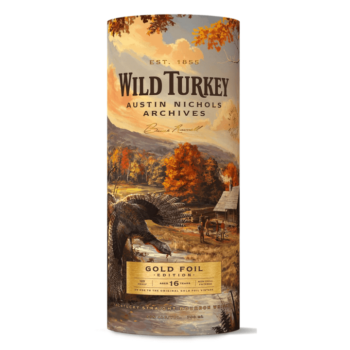Wild Turkey Austin Nichols Archives Gold Foil Edition Bundle Bourbon Whiskey Bundle Wild Turkey 