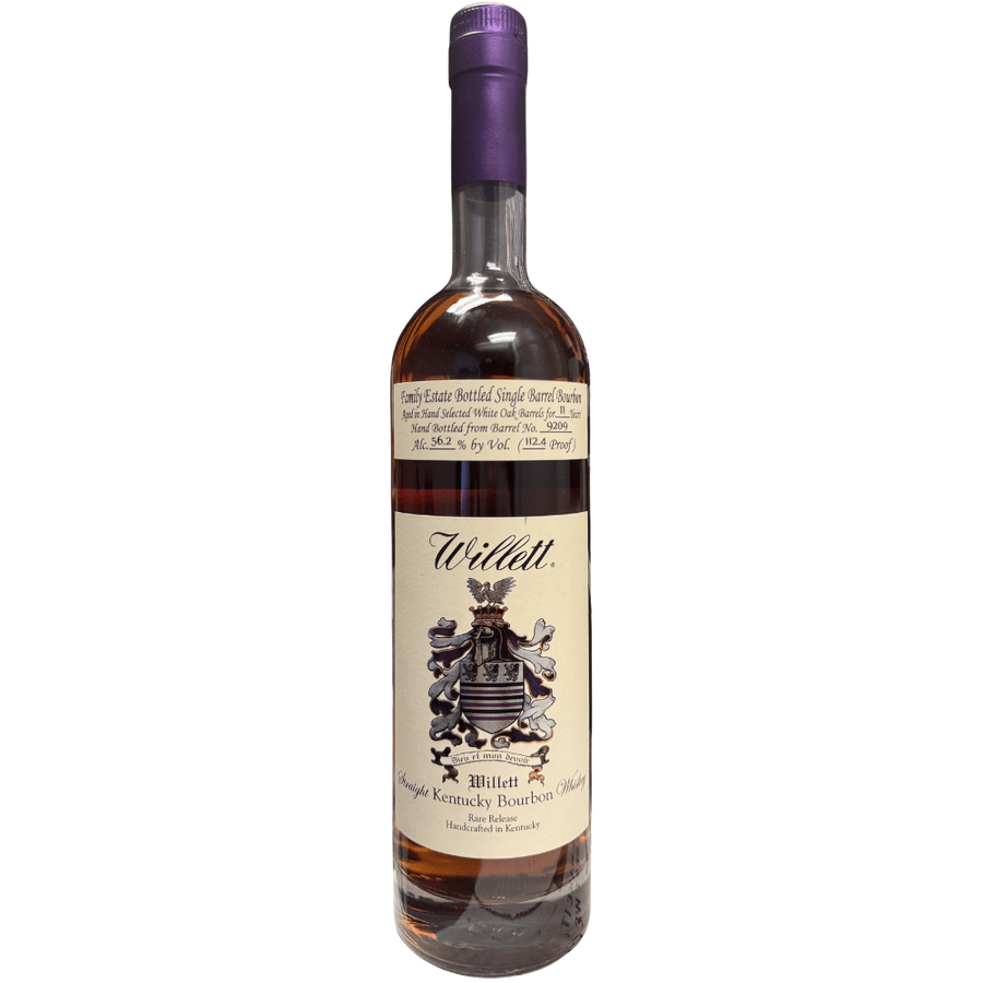 Willett Family Estate 11 Year Single Barrel Bourbon 112.4 Proof Bourbon Willet Distillery 