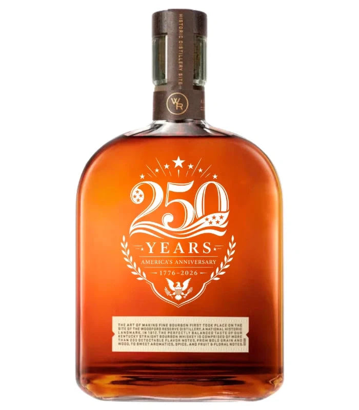 Woodford Reserve America's 250th Anniversary Bourbon Whiskey Bourbon Woodford Reserve 