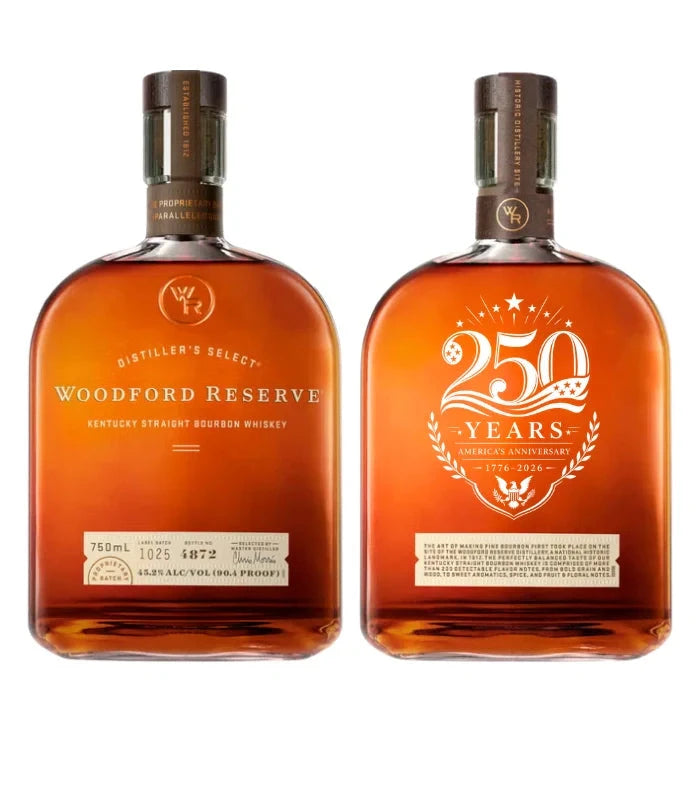 Woodford Reserve America's 250th Anniversary Bourbon Whiskey Bourbon Woodford Reserve 