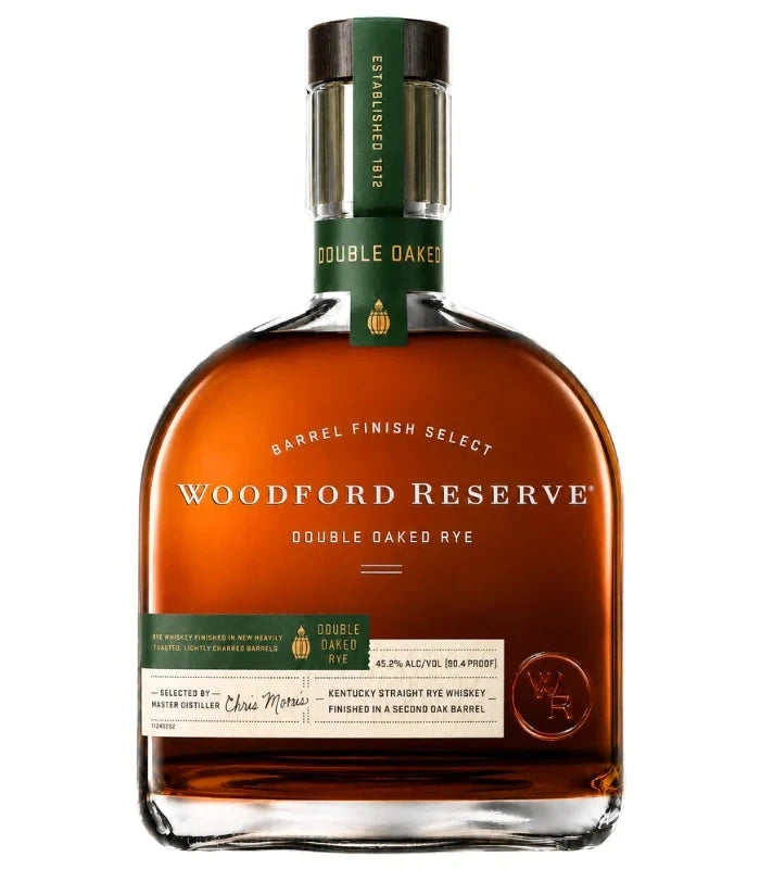 Woodford Reserve Double Oaked Rye Whiskey 750mL Rye Woodford Reserve 