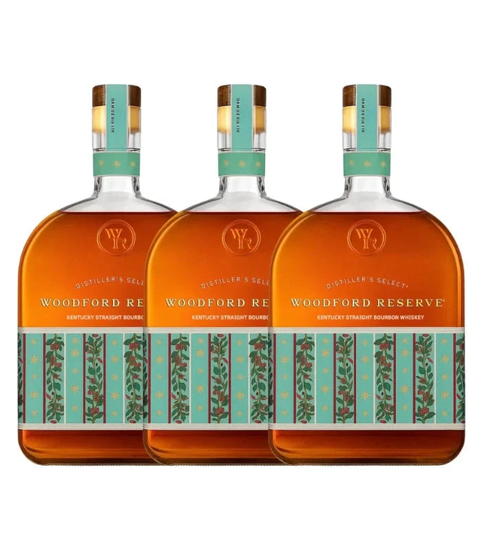 Woodford Reserve Holiday Edition 2025 1L 3PK Bourbon Woodford Reserve 