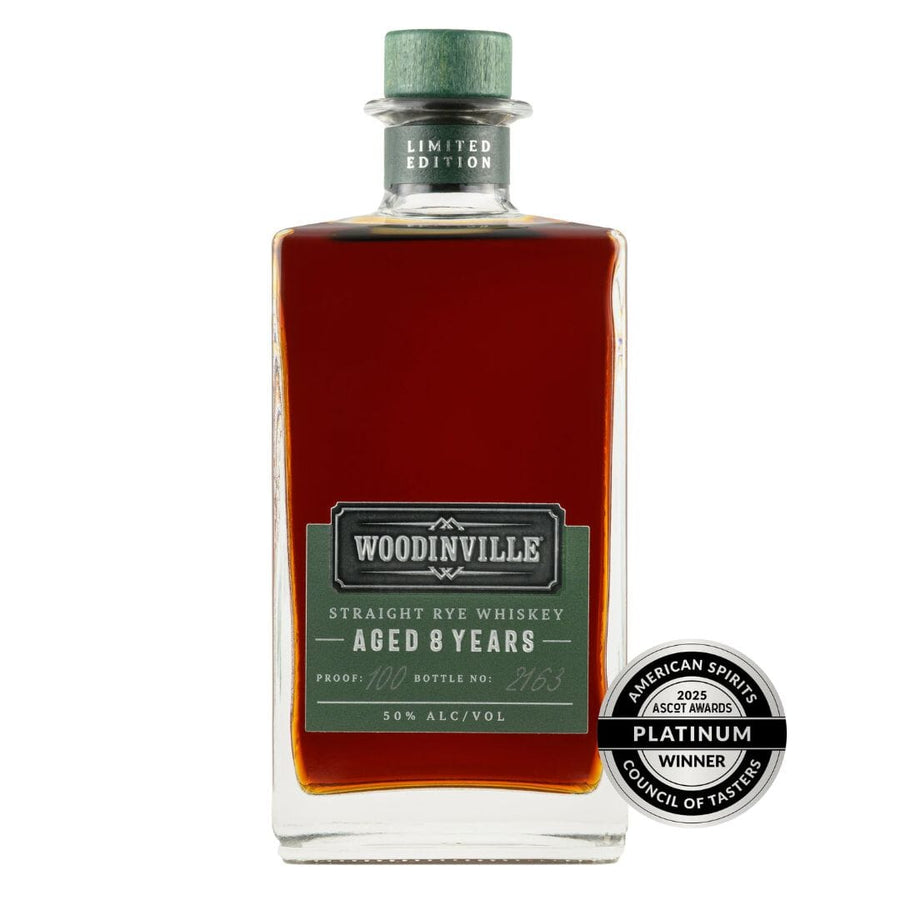 Woodinville 8 Year Straight Rye Whiskey Limited Edition Rye Whiskey Woodinville 