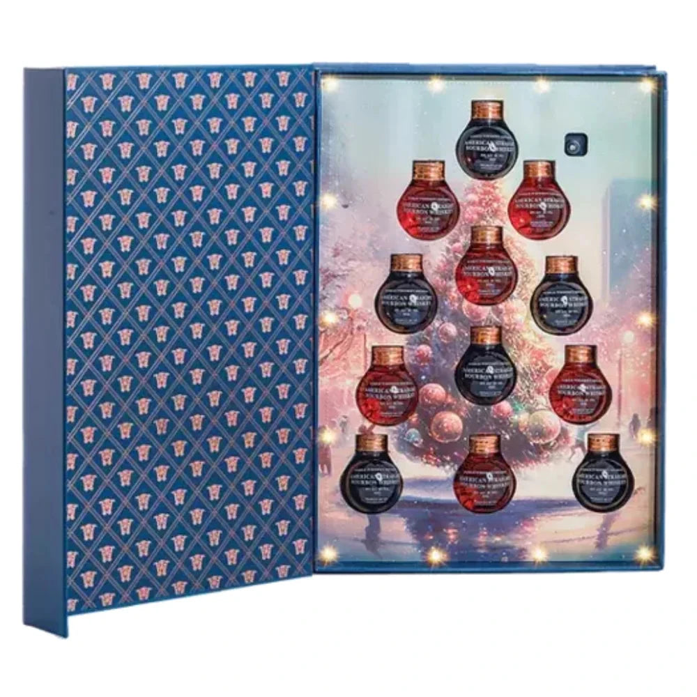 World Whiskey Society Holiday Ornaments Collection Gift Set 50ml X 12PK American Whiskey World Whiskey Society 