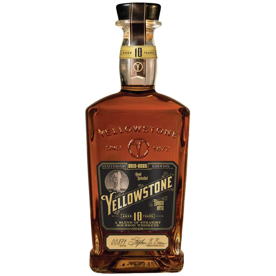 Yellowstone 10 Year Limited Edition Bourbon 2025 Bourbon Yellowstone 