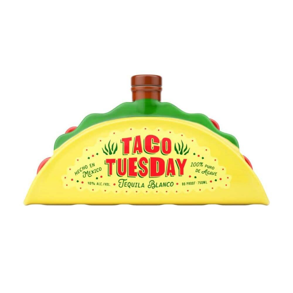 Taco Tuesday Blanco Tequila Taco Bottle Tequila Taco Tuesday 