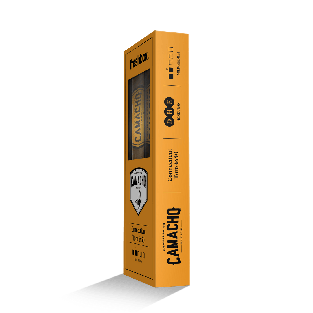 Camacho Connecticut Toro 6x50 FreshBox | Cigar 3-Pack FreshBox Camacho 