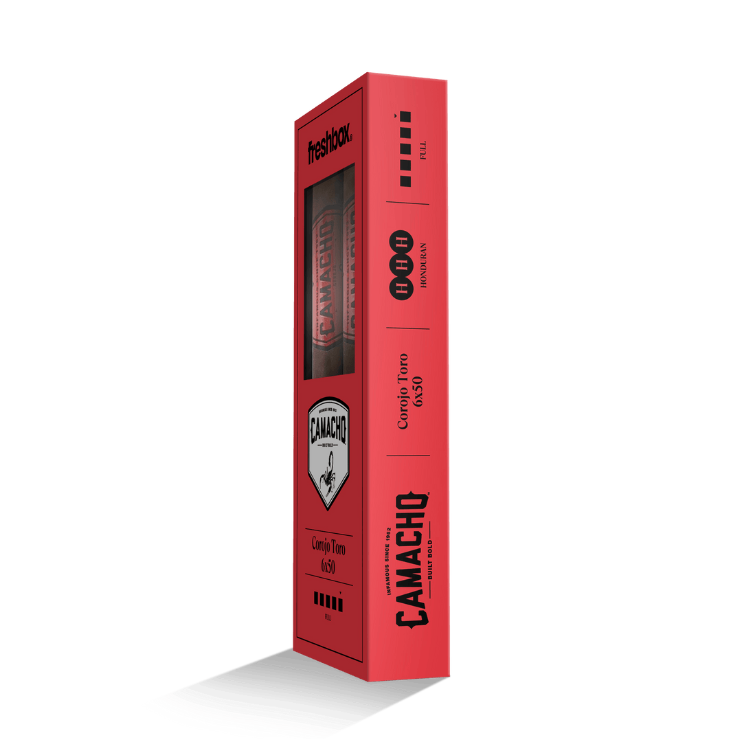 Camacho Corojo Toro 6x50 FreshBox | Cigar 3-Pack FreshBox Camacho 