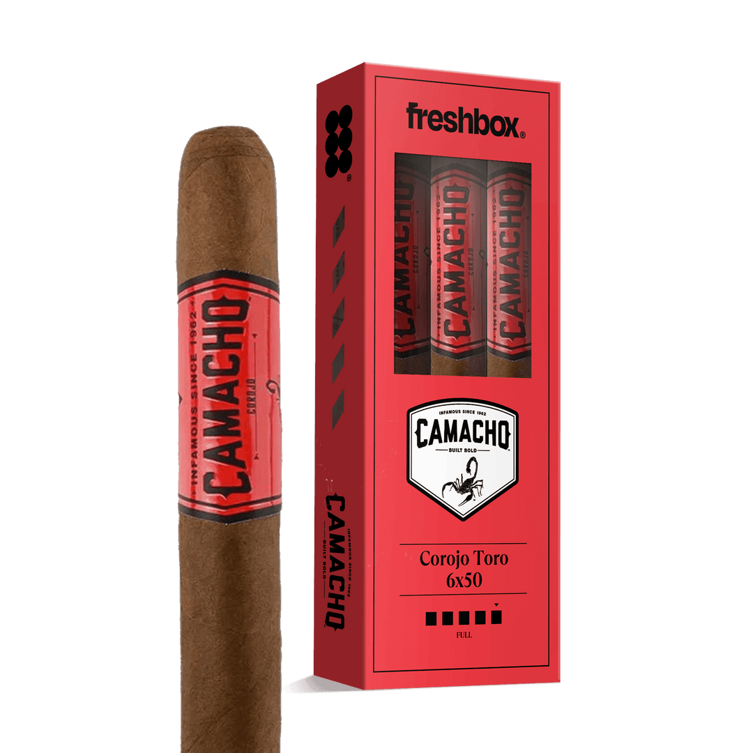 Camacho Corojo Toro 6x50 FreshBox | Cigar 3-Pack FreshBox Camacho 