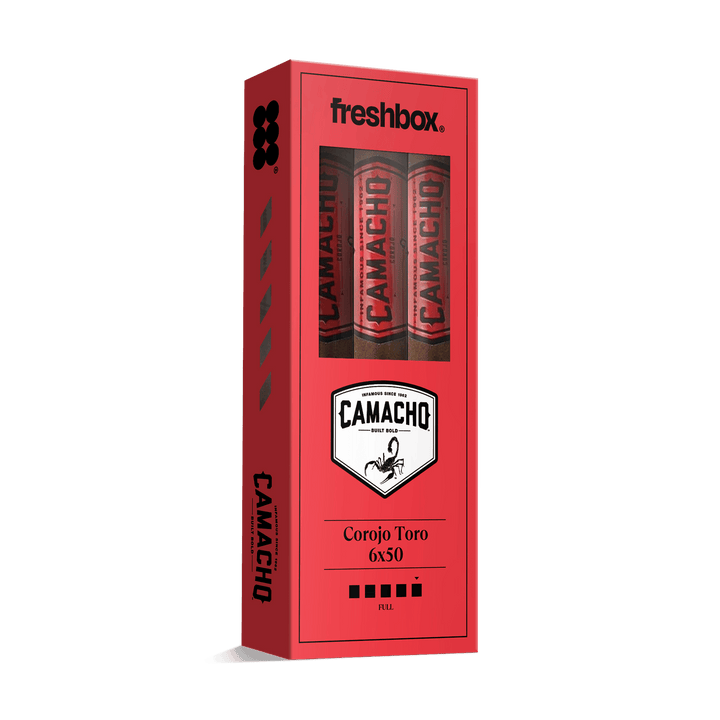 Camacho Corojo Toro 6x50 FreshBox | Cigar 3-Pack FreshBox Camacho 