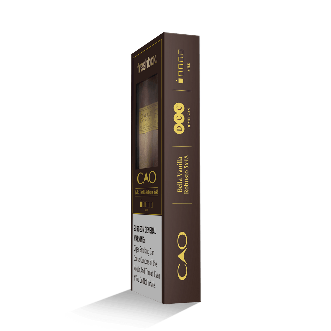 CAO Bella Vanilla Robusto 5x48 FreshBox | Cigar 3-Pack FreshBox CAO 