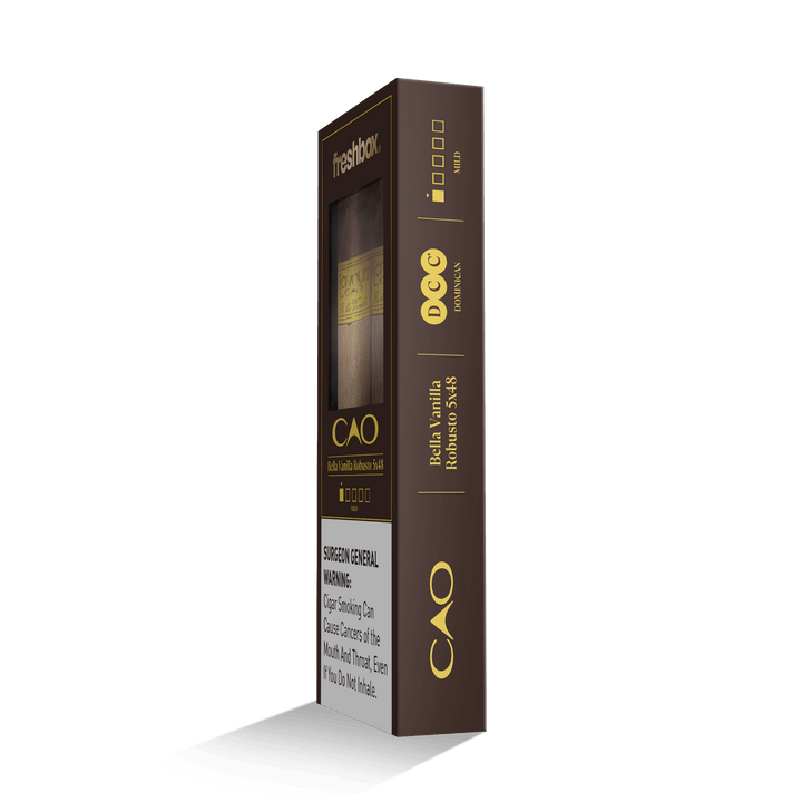 CAO Bella Vanilla Robusto 5x48 FreshBox | Cigar 3-Pack FreshBox CAO 