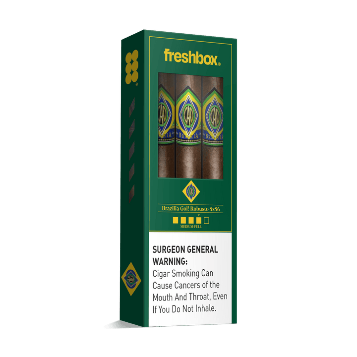 CAO Brazilia Gol! 5x56 FreshBox | Cigar 3-Pack FreshBox CAO 