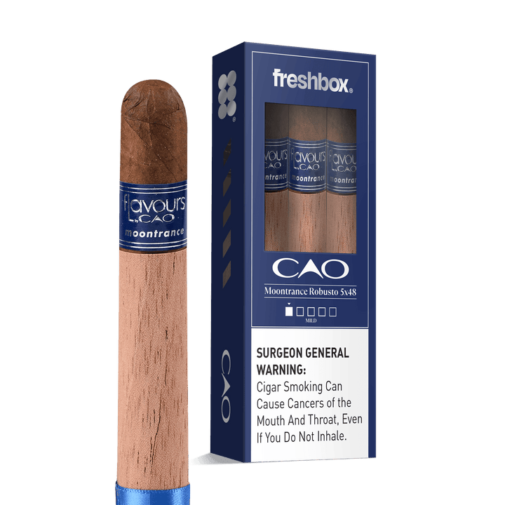 CAO Moontrance Robusto 5x48 FreshBox | Cigar 3-Pack FreshBox CAO 