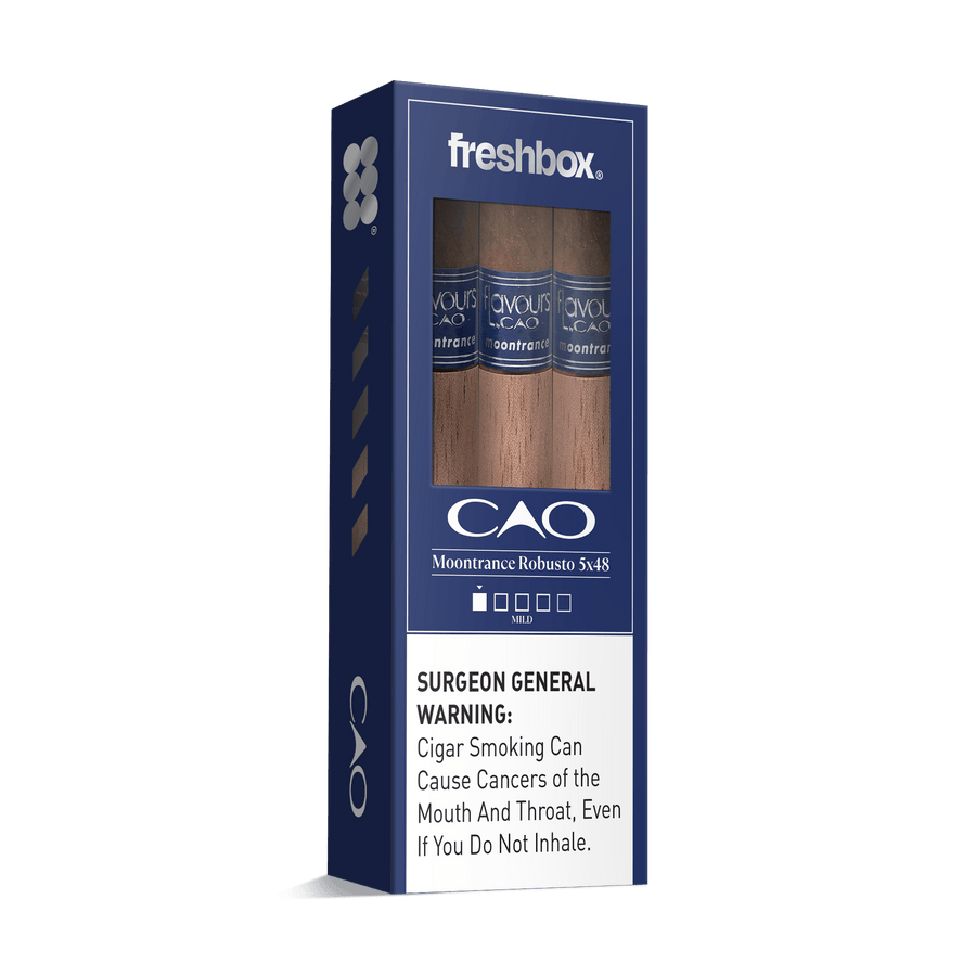 CAO Moontrance Robusto 5x48 FreshBox | Cigar 3-Pack FreshBox CAO 