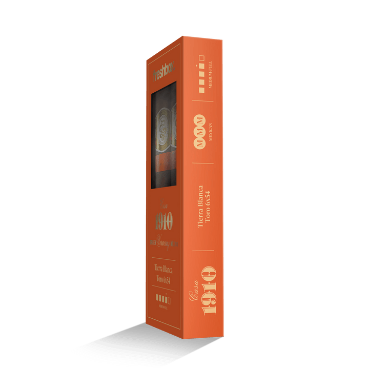 Casa 1910 Tierra Blanca Toro 6x54 FreshBox | Cigar 3-Pack FreshBox Casa 1910 