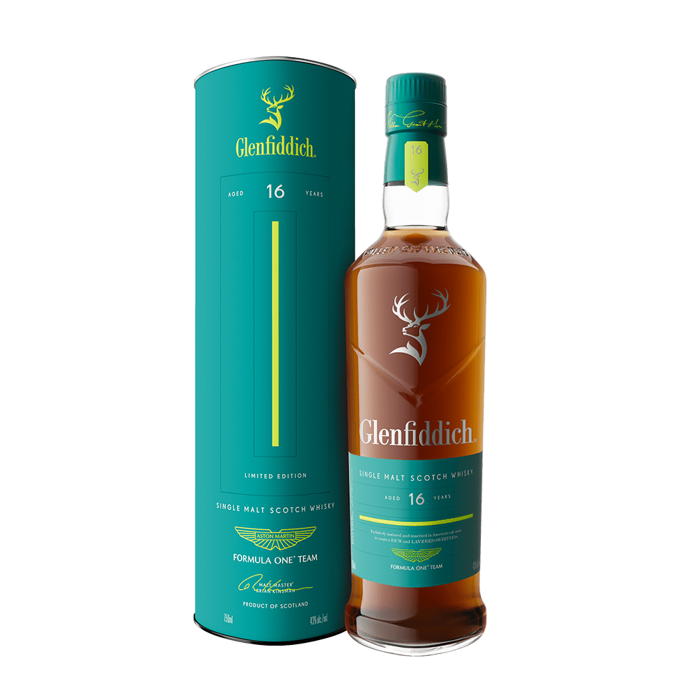 Glenfiddich x Aston Martin Formula One 16 Year Old Scotch Glenfiddich 