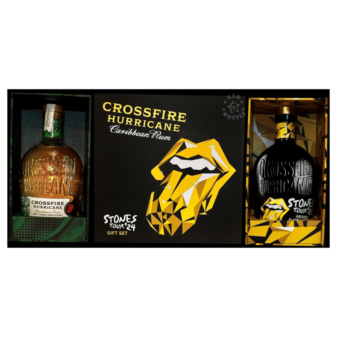 Crossfire Hurricane Rum Hackney Diamonds Gift Set Dark Rum