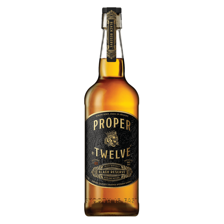 Proper No. Twelve Black Reserve Irish Whiskey 750mL Irish Whiskey Proper No. Twelve 