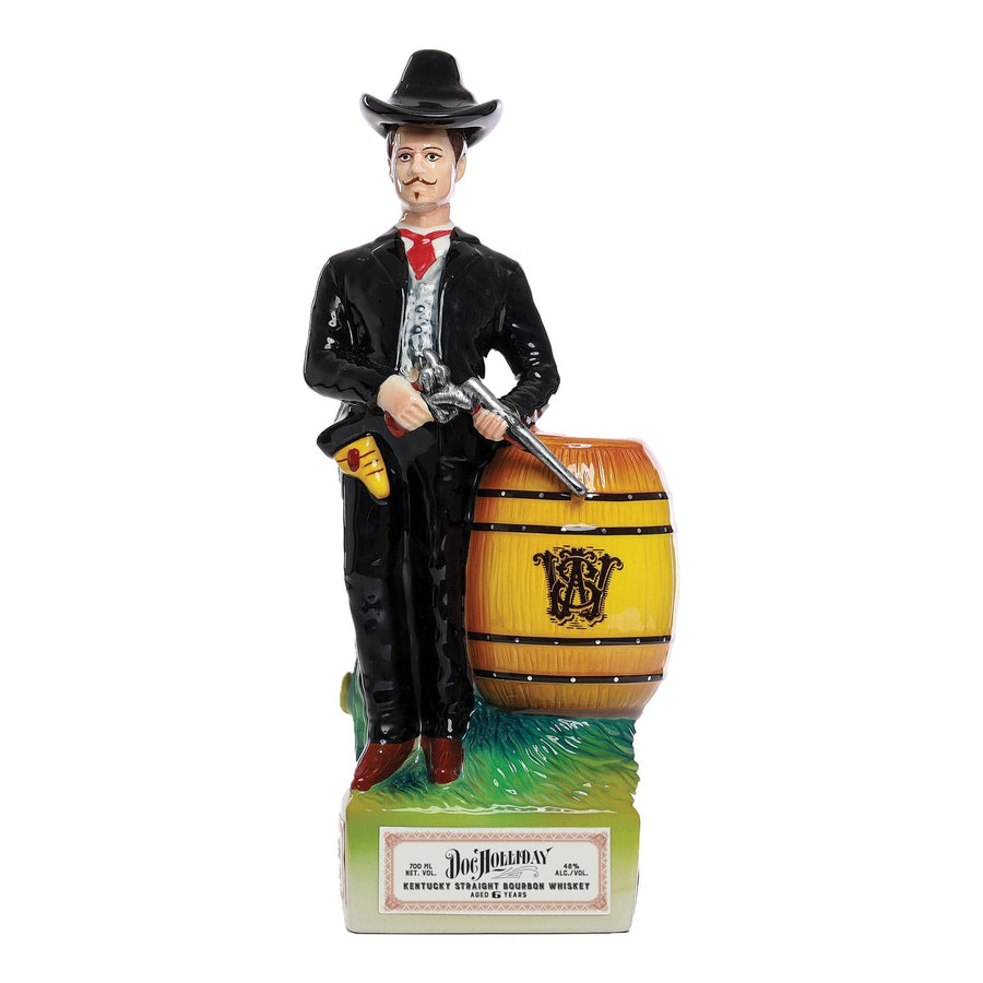 Doc Holliday 6 Year Kentucky Straight Bourbon Whiskey Ceramic Figurine 700mL Whiskey Doc Holliday 