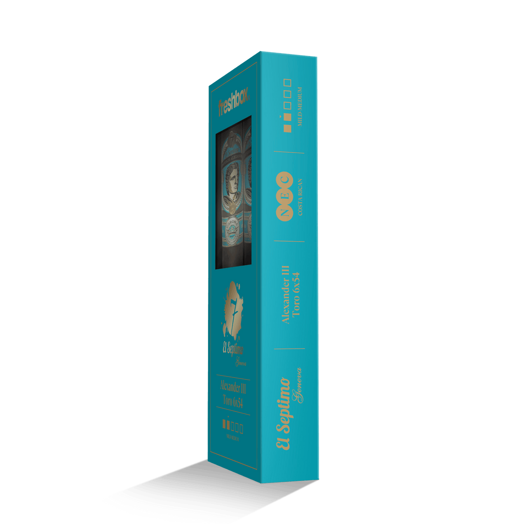 El Septimo Alexander III Toro 6x54 FreshBox | Cigar 3-Pack FreshBox El Septimo 