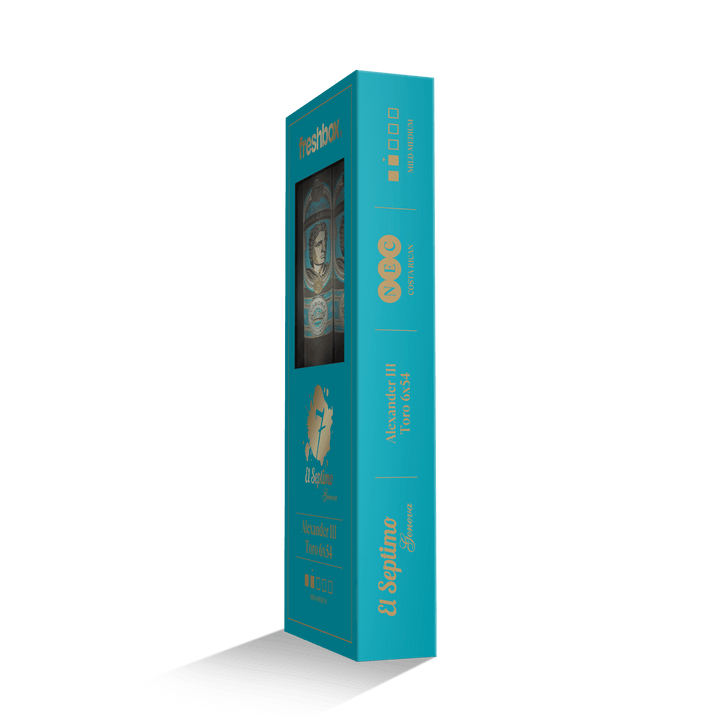 El Septimo Alexander III Toro 6x54 FreshBox | Cigar 3-Pack FreshBox El Septimo 