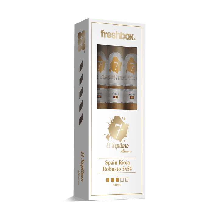 El Septimo Spain Rioja Robusto 5x54 FreshBox | Cigar 3-Pack FreshBox El Septimo 